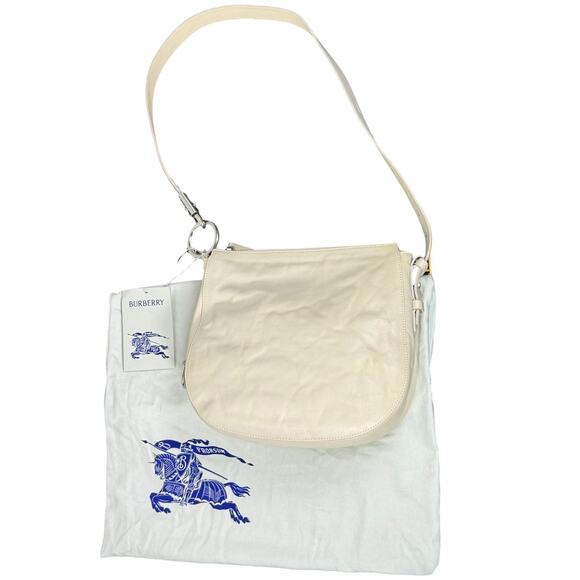 NWT Burberry Knight Crinkle Leather‎ Shoulder Crossbody Bag - Picture 4 of 15